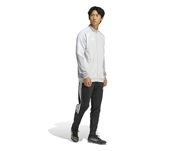 Adidas Tiro26C Tr Jkt Erkek Futbol Kamp Fermuarlı Sweatshirt KA7677 Beyaz görsel 6