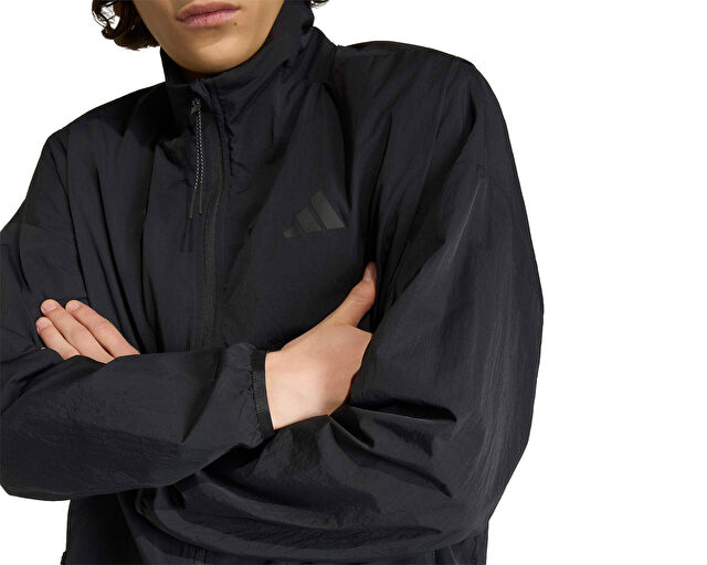 Adidas M Ct Q2 Jkt Erkek Günlük Ceket JY5840 Siyah görsel 5