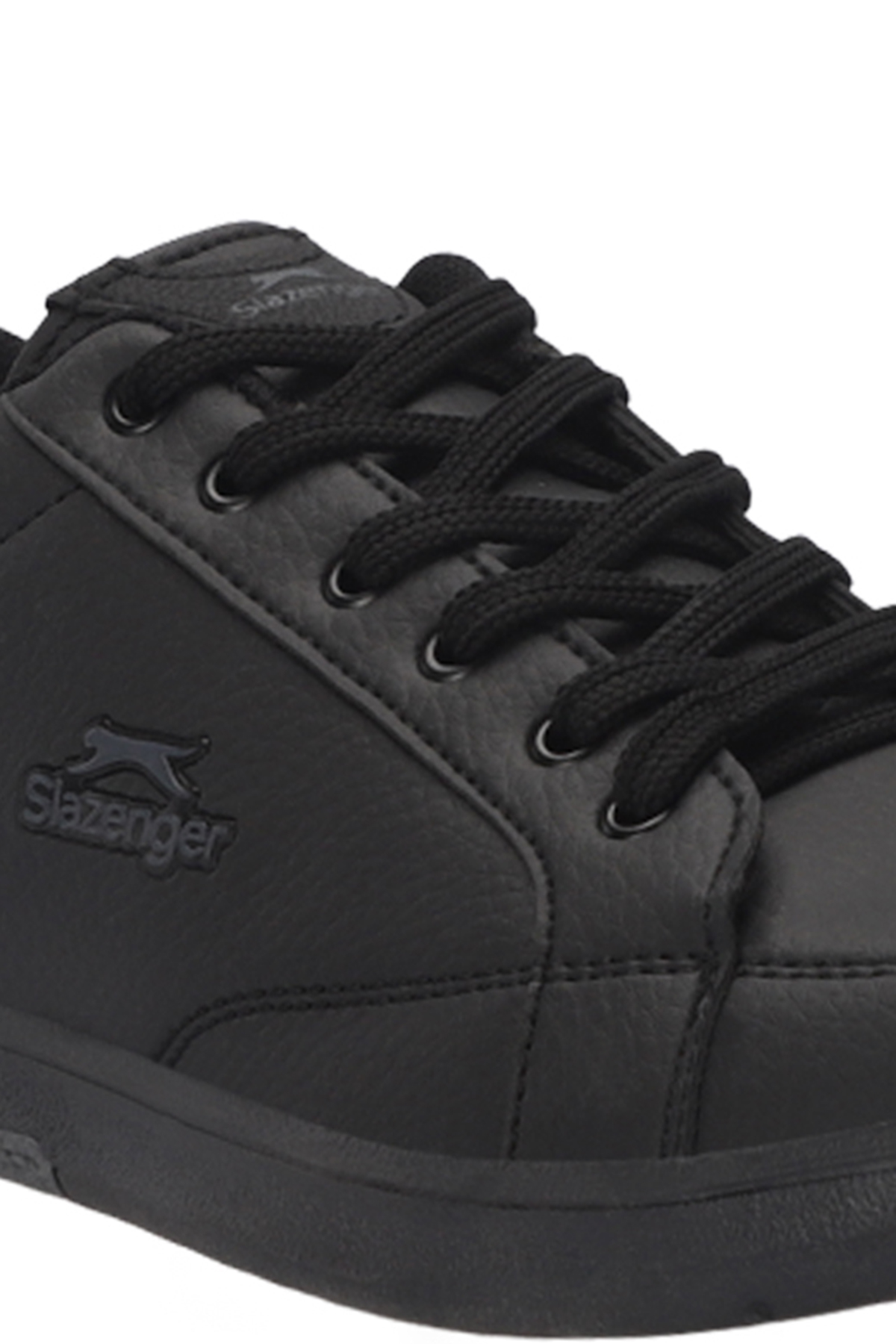SLAZENGER ALBERT I Kadın Sneaker Ayakkabı Siyah / Koyu Gri görsel 4