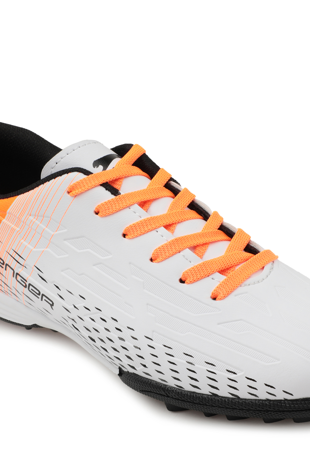 SLAZENGER SCORE I HS Erkek Futbol Ayakkabı Beyaz / Turuncu görsel 4