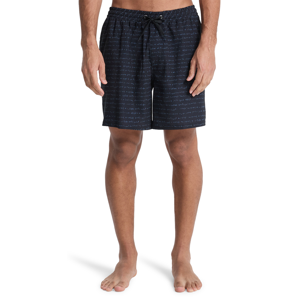 Quiksilver Stretch Printed Erkek Lacivert Mayoşort