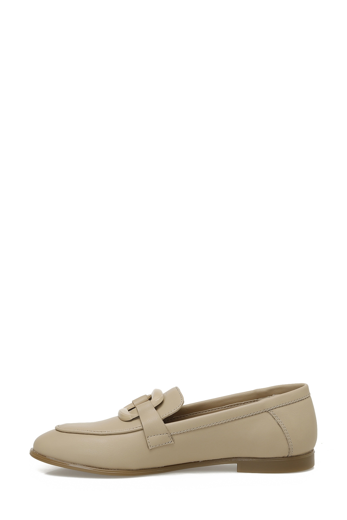Polaris 325013.Z 5FX Krem Kadın Loafer görsel 3