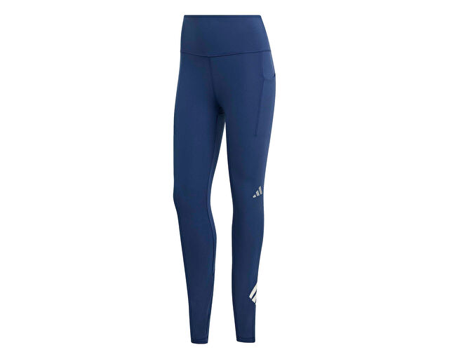 Adidas Adi365 3S 1/1 L Kadın Koşu Taytı KA0130 Lacivert görsel 3