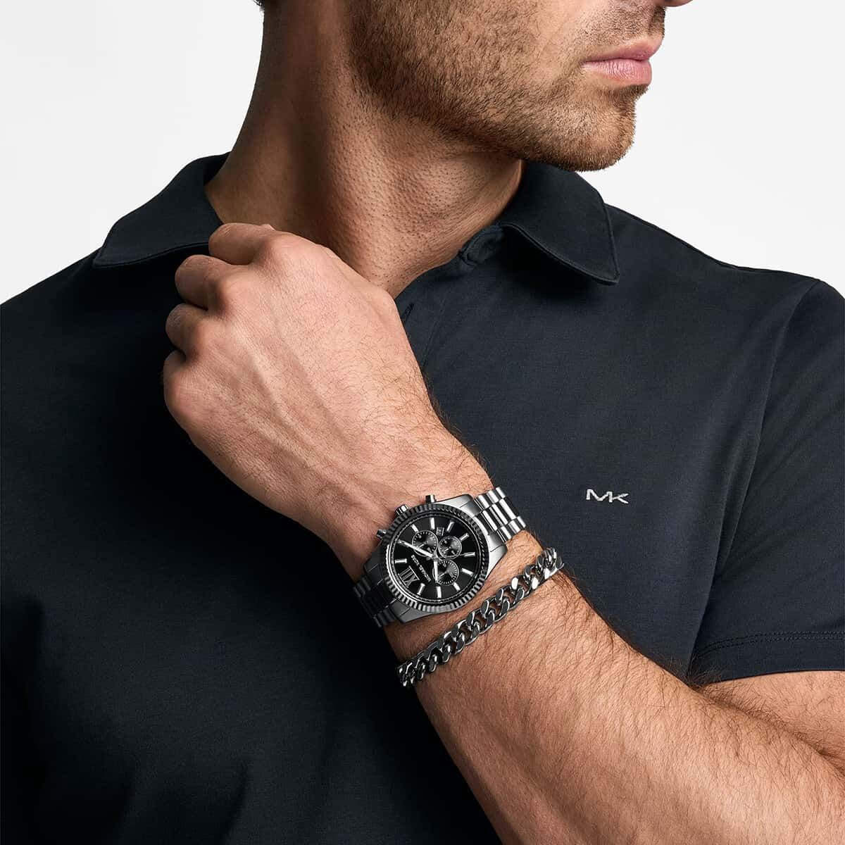 Michael Kors MK9217SET Erkek Kol Saati ve Bileklik Seti görsel 4