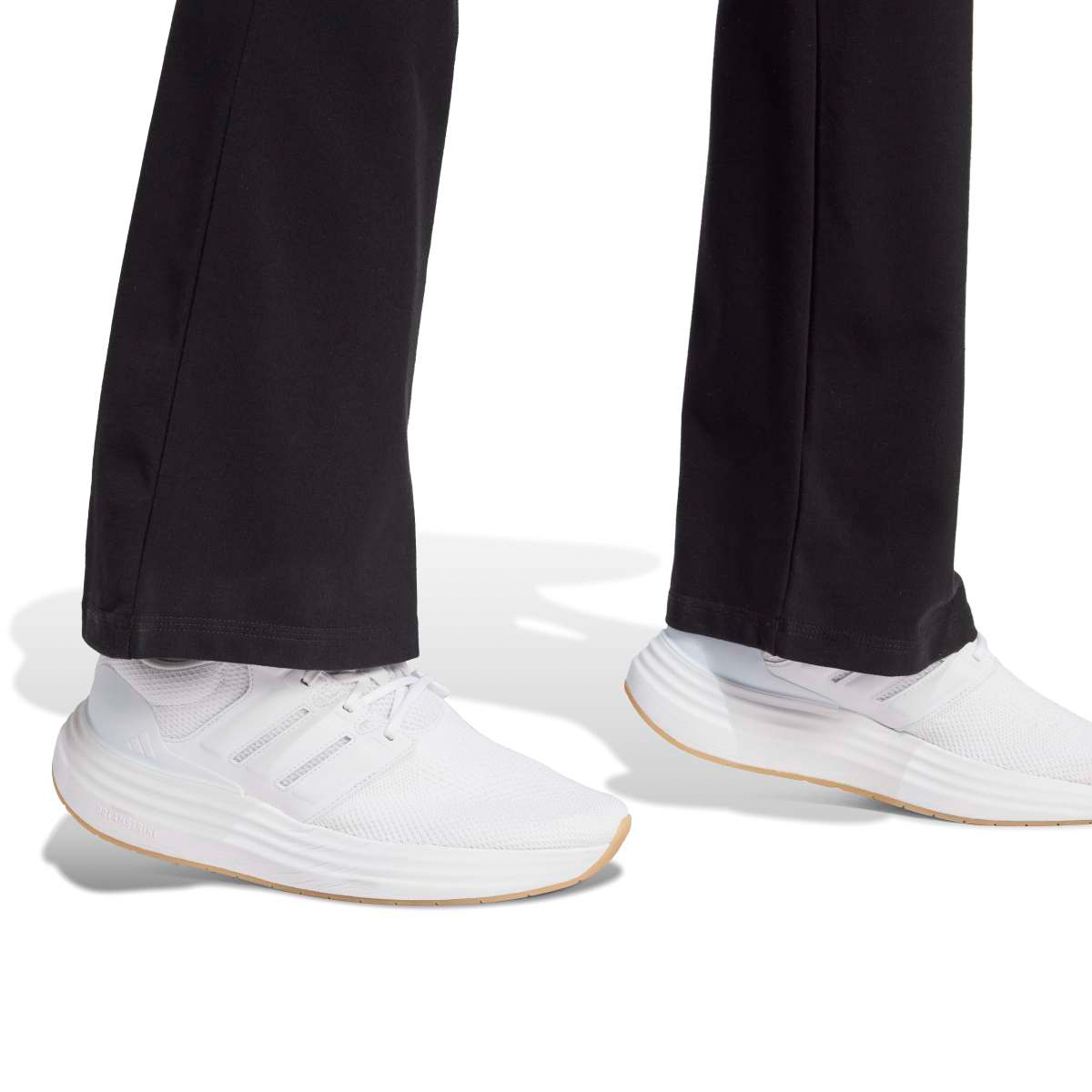 Adidas Essentials Small Logo Flared Kadın Siyah Tayt görsel 4