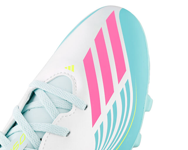 Adidas F50 Messi Club Fg/MgErkek Çoklu Çim Zemin Kramponu JQ0946 Beyaz görsel 6