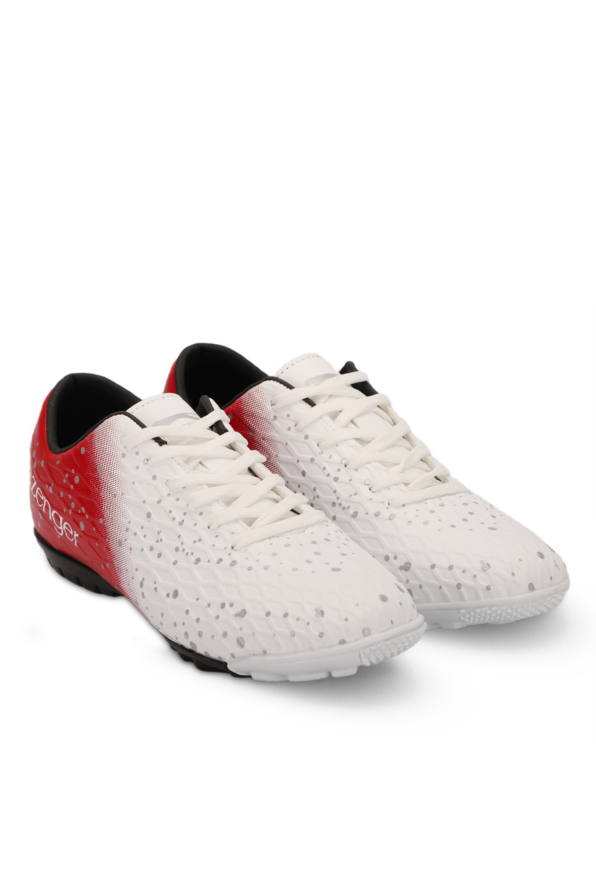 SLAZENGER HANIA HS Erkek Futbol Ayakkabı Beyaz / Kırmızı görsel 2