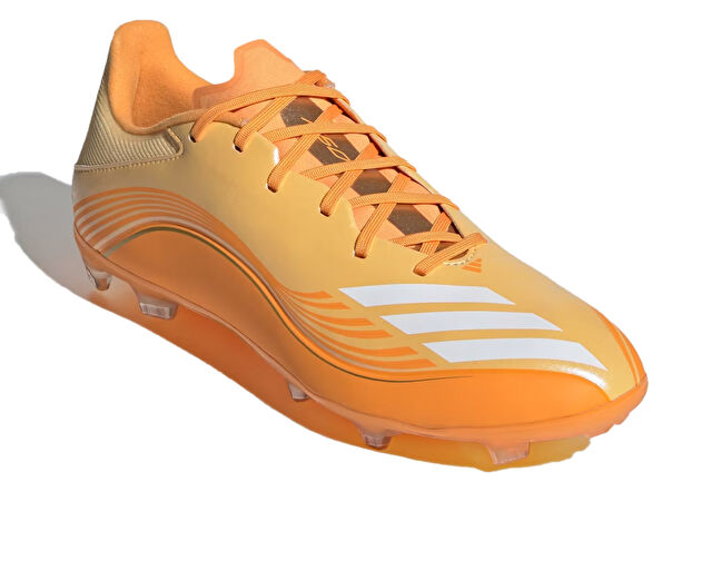 Adidas F50 Messi League Fg Erkek Çim Zemin Kramponu JQ0935 Turuncu görsel 3