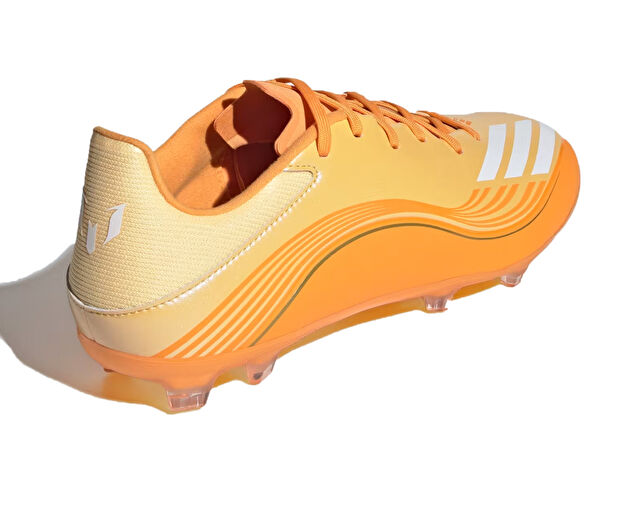 Adidas F50 Messi League Fg Erkek Çim Zemin Kramponu JQ0935 Turuncu görsel 5