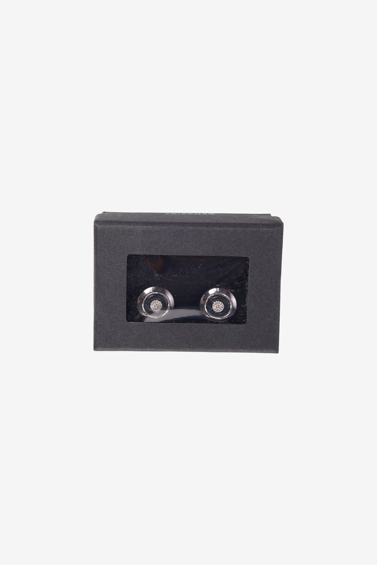 Altınyıldız Classics Erkek Siyah-Gümüş %100 Metal Kol Düğmesi görsel 3