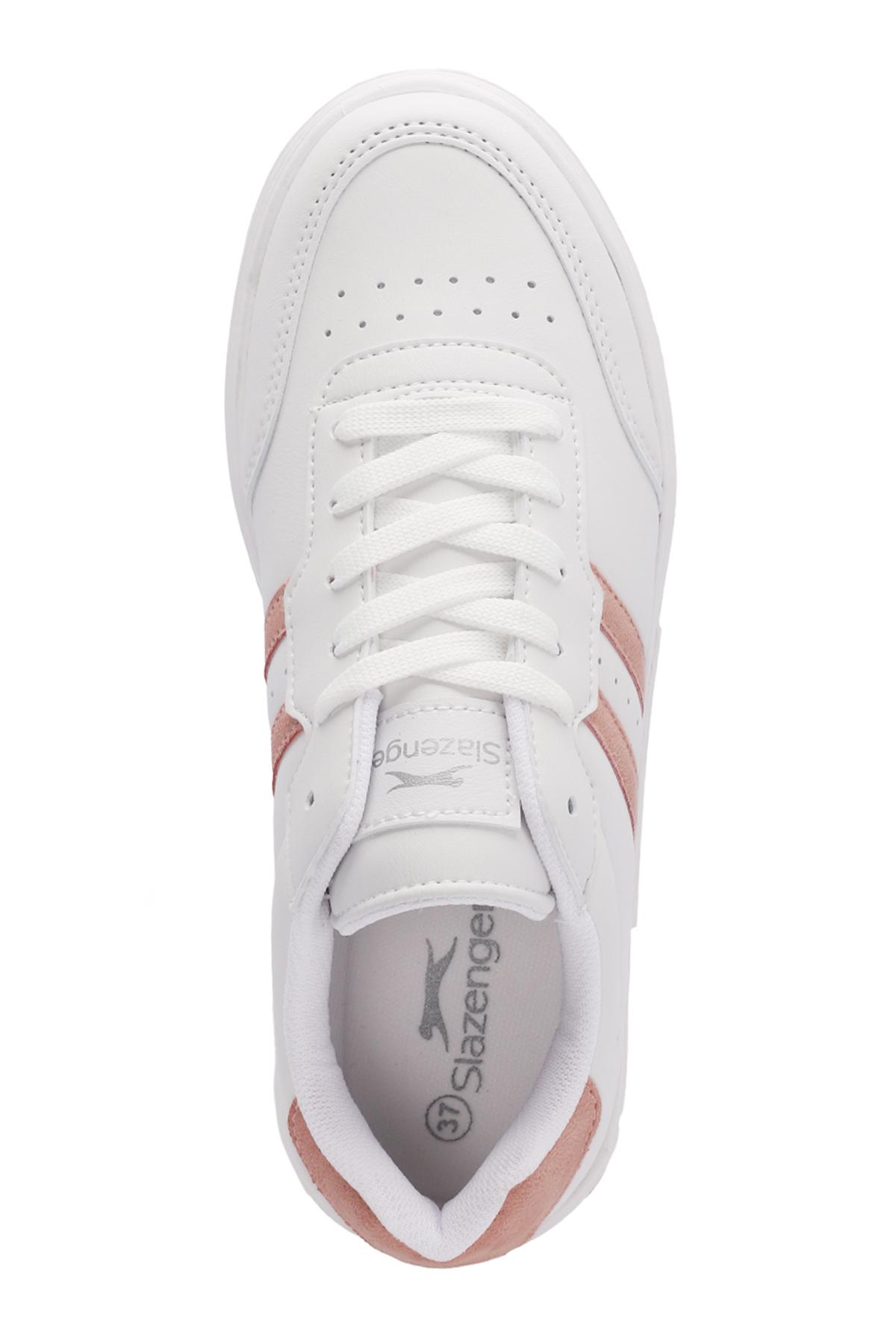 SLAZENGER ZIPPER I Kadın Beyaz / Pembe Günlük Spor Ayakkabısı görsel 5