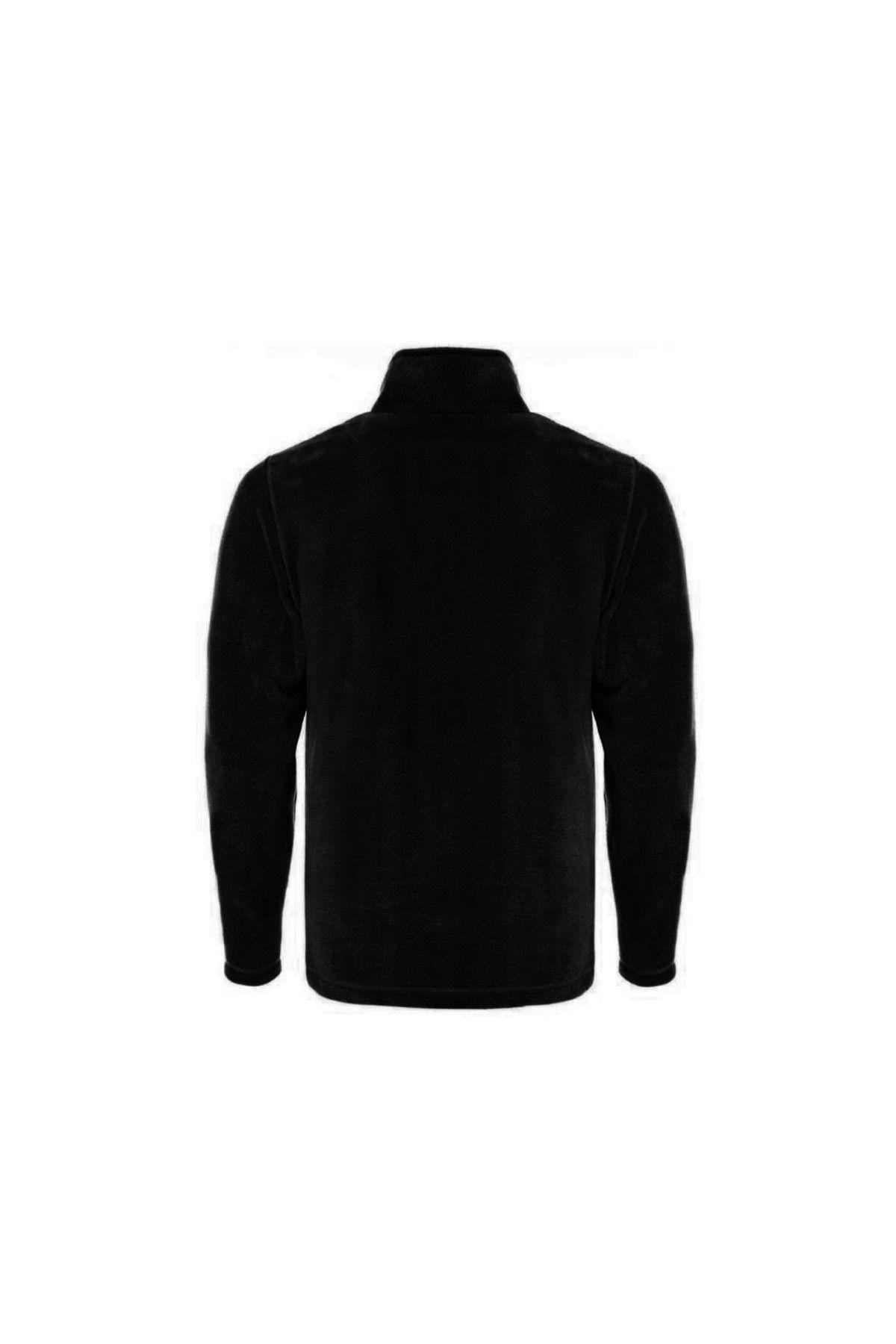 Genius Store Polar Tam 3 Cepli Outdoor Polar Erkek Fermuarlı Sweatshirt Hırka görsel 4