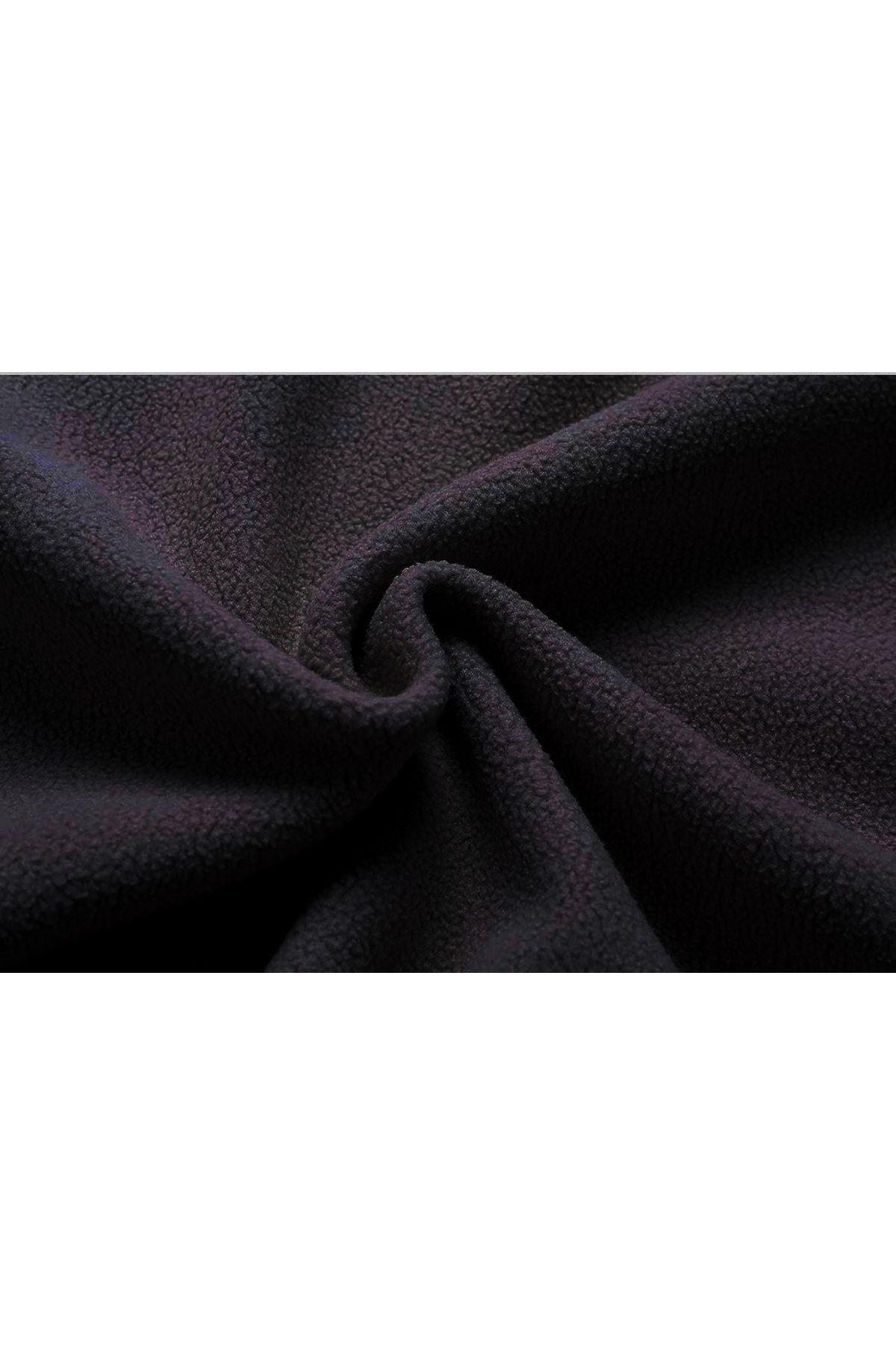 Genius Store Polar Tam 3 Cepli Outdoor Polar Erkek Fermuarlı Sweatshirt Hırka görsel 5