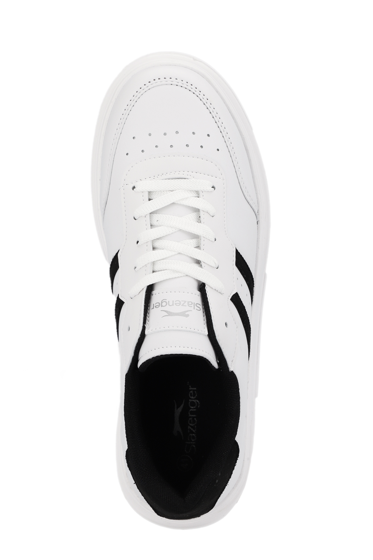 SLAZENGER ZIPPER I Kadın Beyaz / Siyah Günlük Spor Ayakkabısı görsel 5