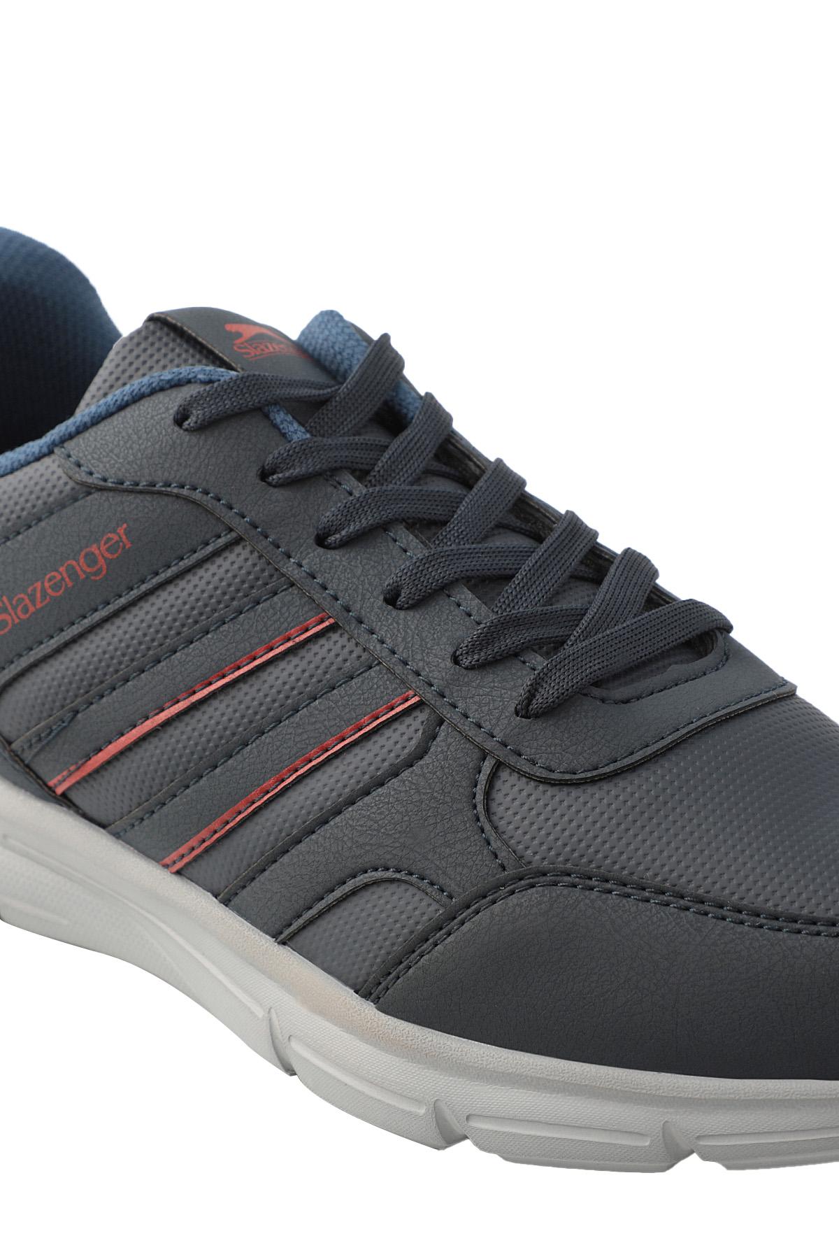 SLAZENGER ECKHARD I Sneaker Erkek Ayakkabı Lacivert görsel 4