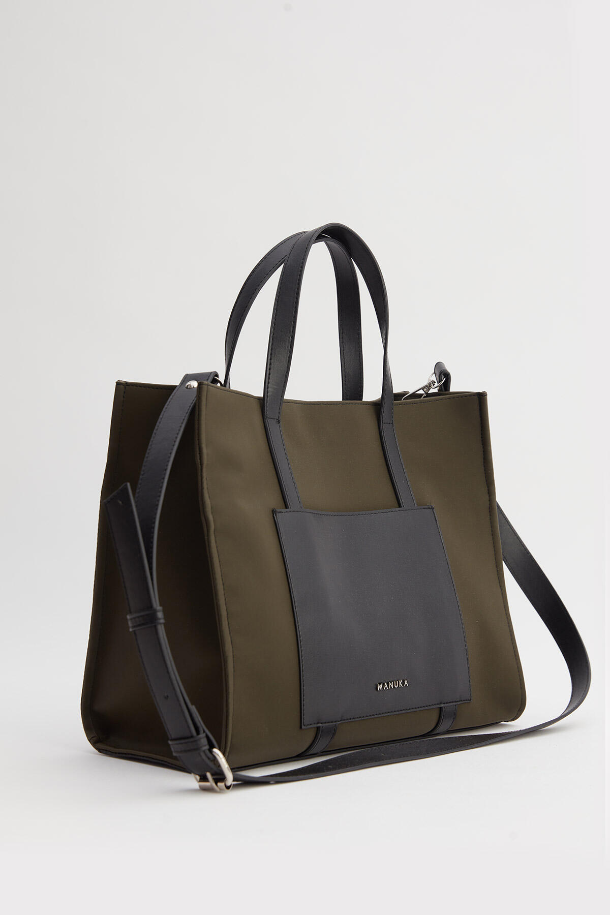 Manuka Urban Tote Çanta Haki görsel 7