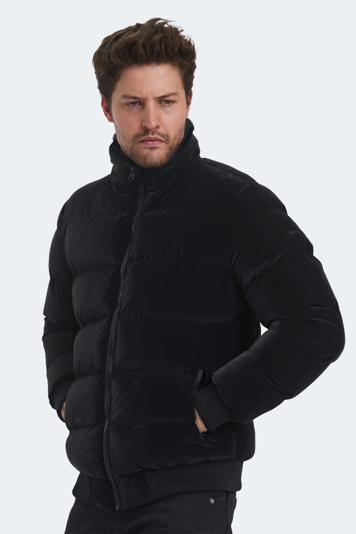 SLAZENGER HAGIT IN Erkek Kaban Siyah görsel 3