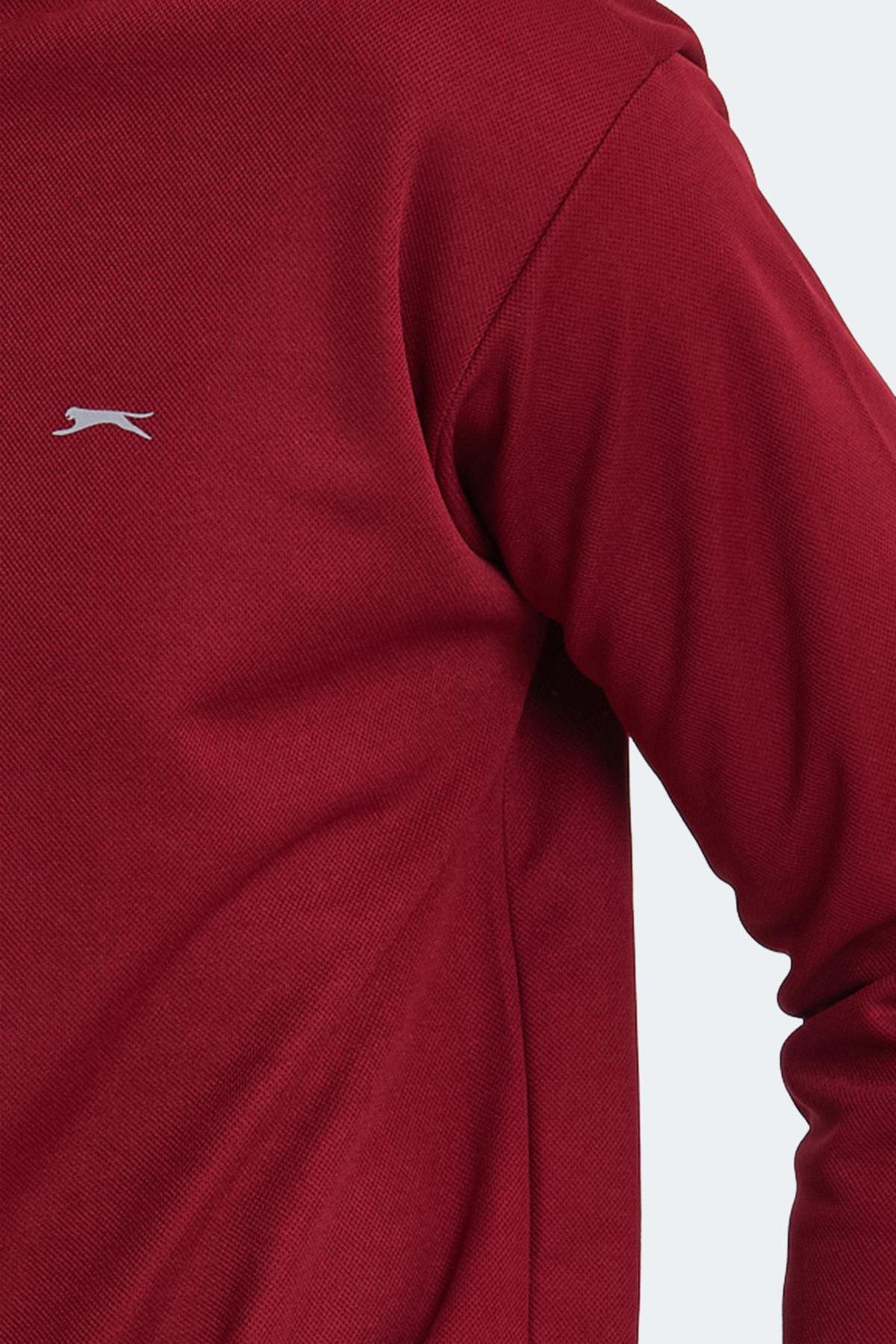 SLAZENGER OFFENDER KTN Erkek Eşofman Takım Bordo görsel 5