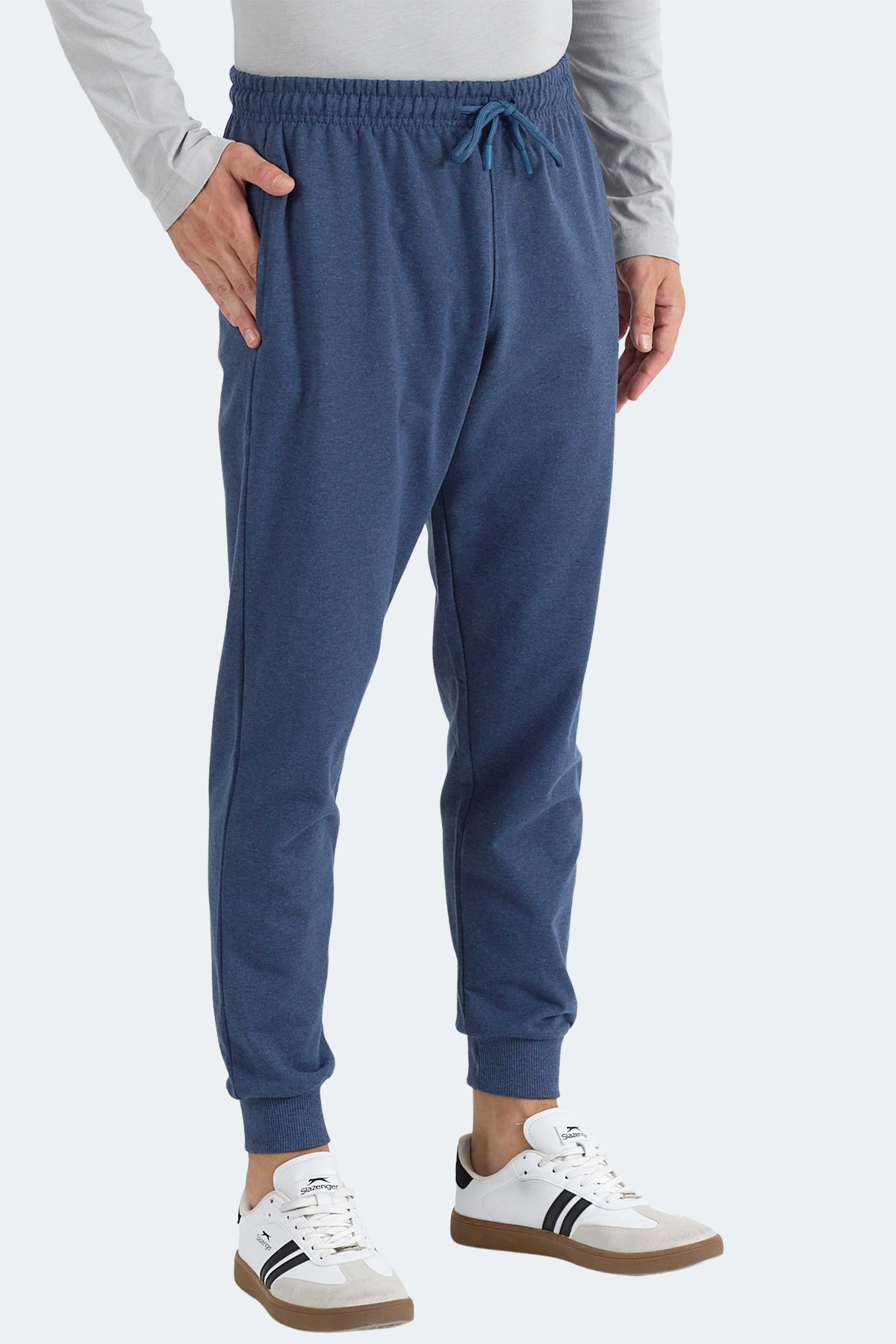 SLAZENGER MAMUN Erkek Lacivert Jogger Eşofman Altı görsel 4