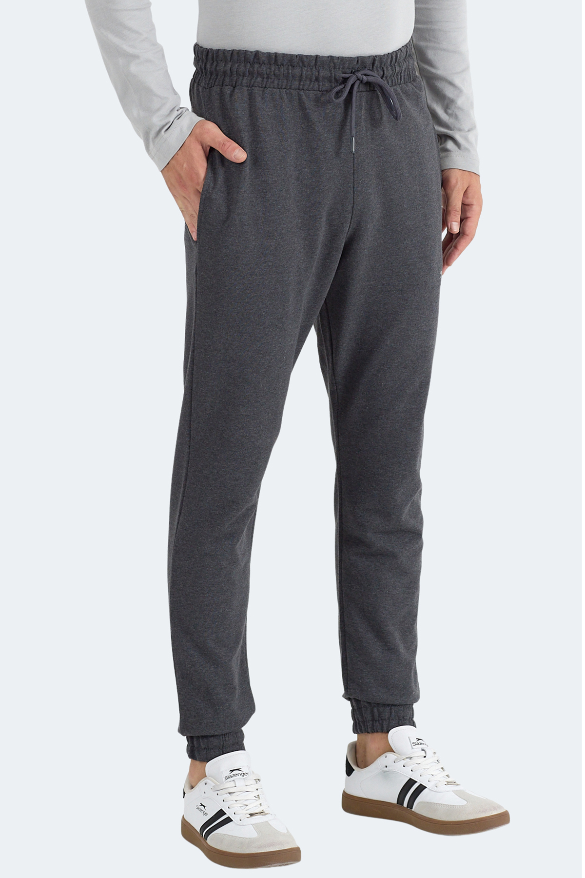 SLAZENGER MANAS Erkek Antrasit Jogger Eşofman Altı görsel 4