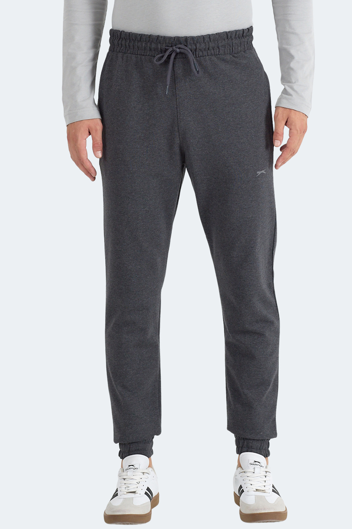 SLAZENGER MANAS Erkek Antrasit Jogger Eşofman Altı görsel 8
