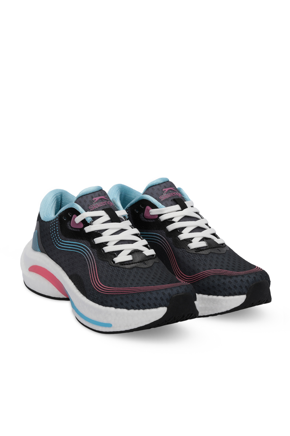 SLAZENGER WESSEL Kadın Lacivert / Pembe Koşu & Yürüyüş Spor Ayakkabısı görsel 2