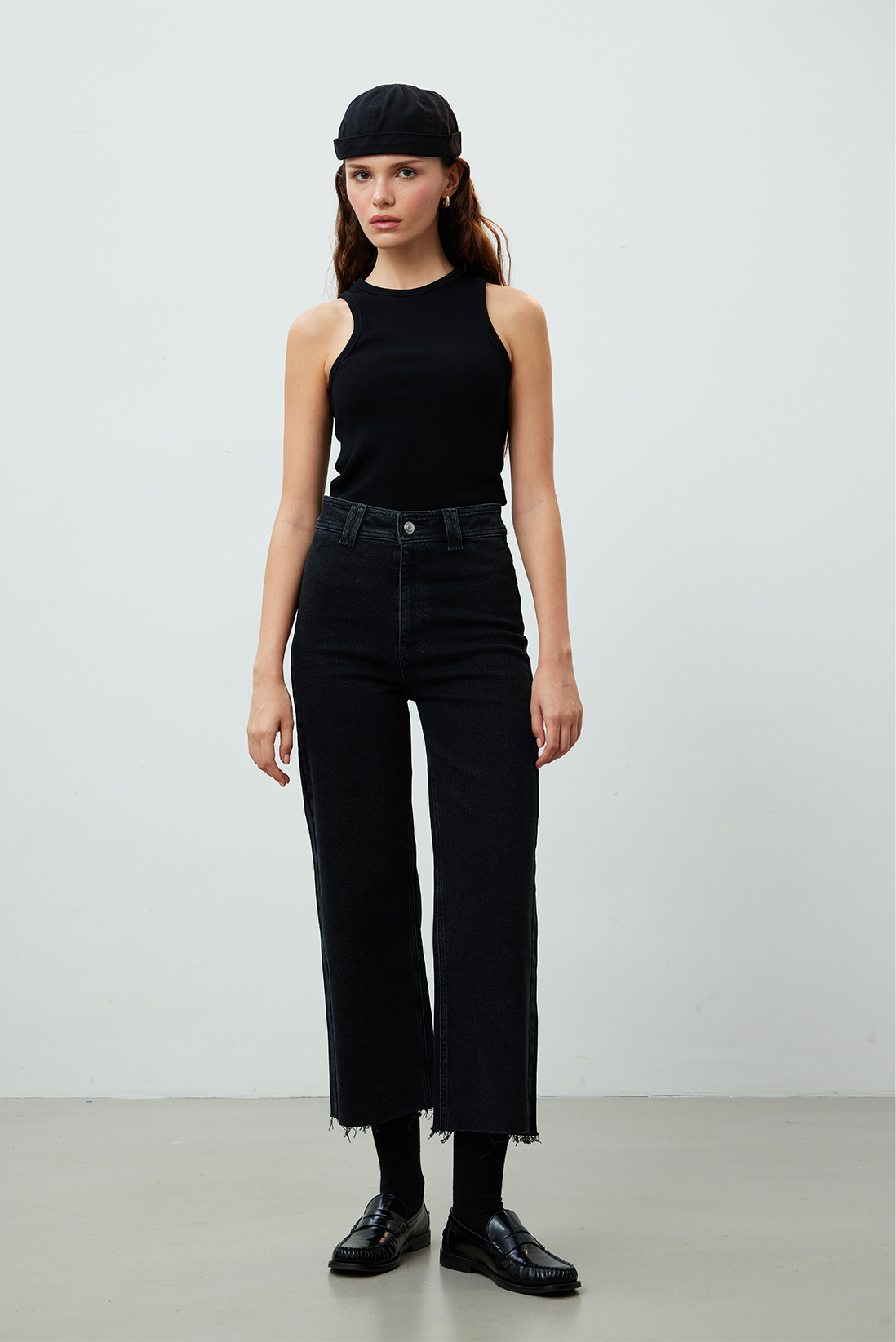 Manuka 1965 Straight Denim Pantolon Siyah