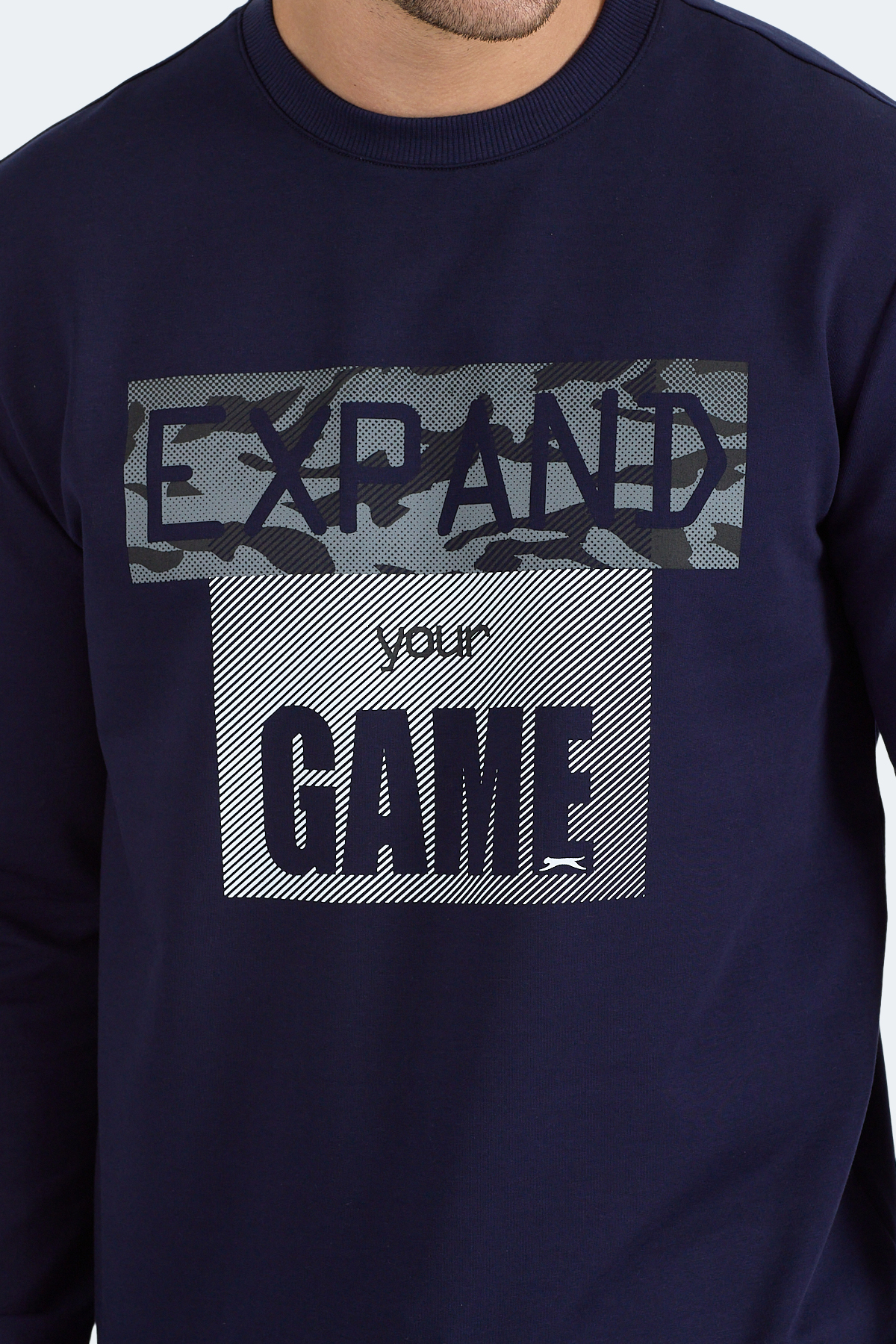 SLAZENGER RUBIO Erkek Lacivert Sweatshirt görsel 5