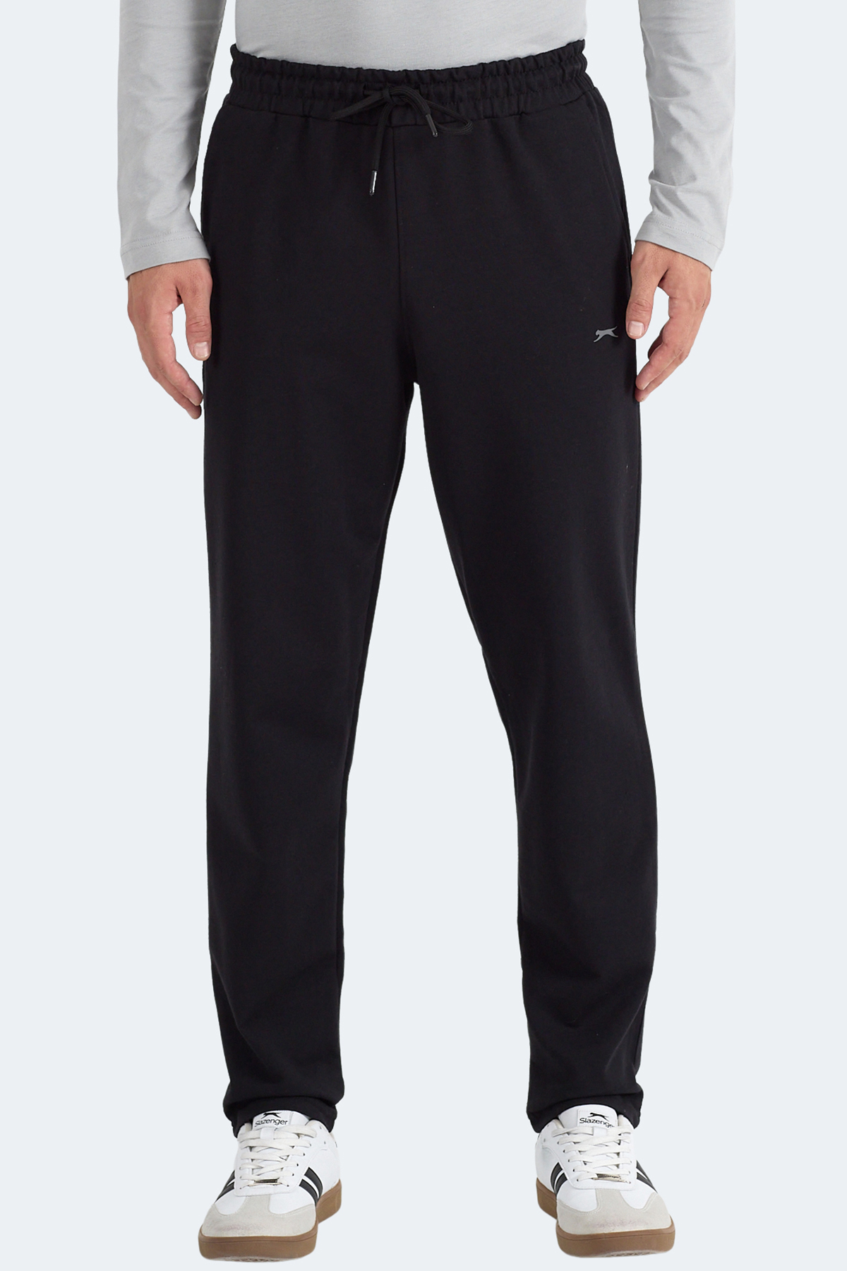 SLAZENGER MAKE Erkek Siyah Eşofman Altı görsel 8