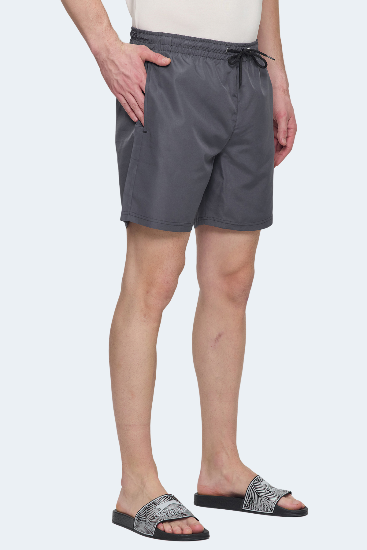 SLAZENGER RODOLF Erkek Koyu Gri Mayo görsel 3