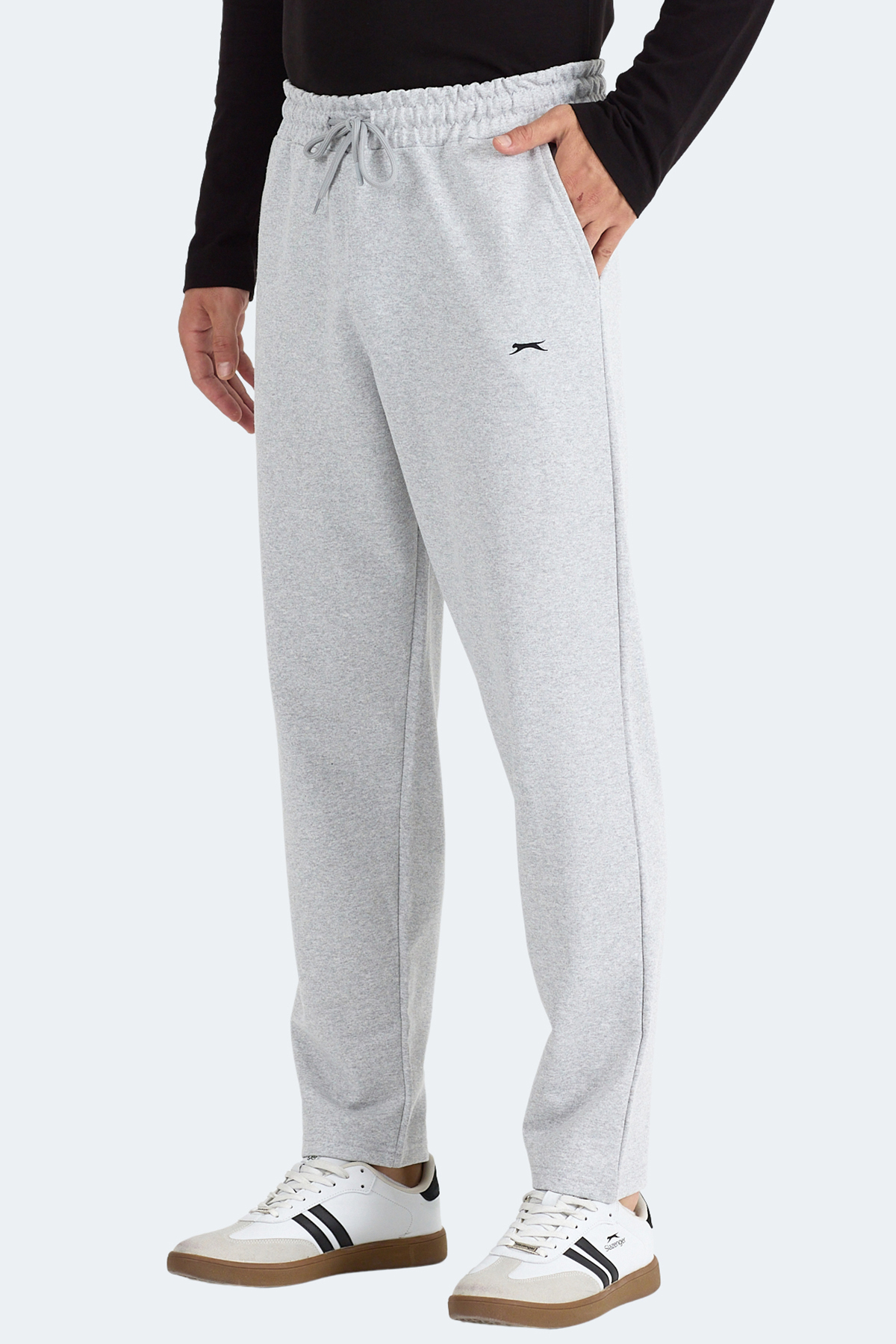 SLAZENGER MAKE Erkek Gri Eşofman Altı