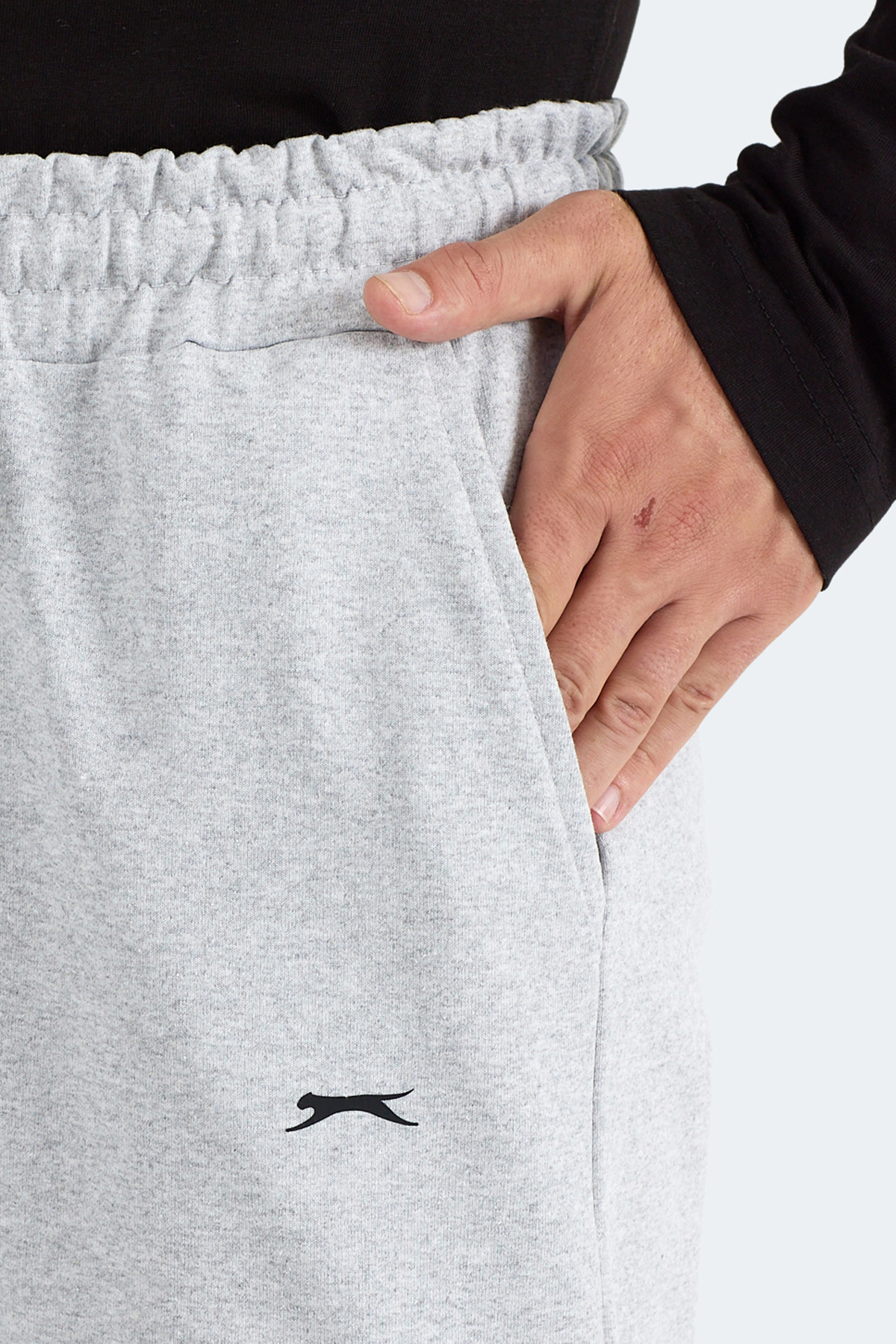SLAZENGER MAKE Erkek Gri Eşofman Altı görsel 5