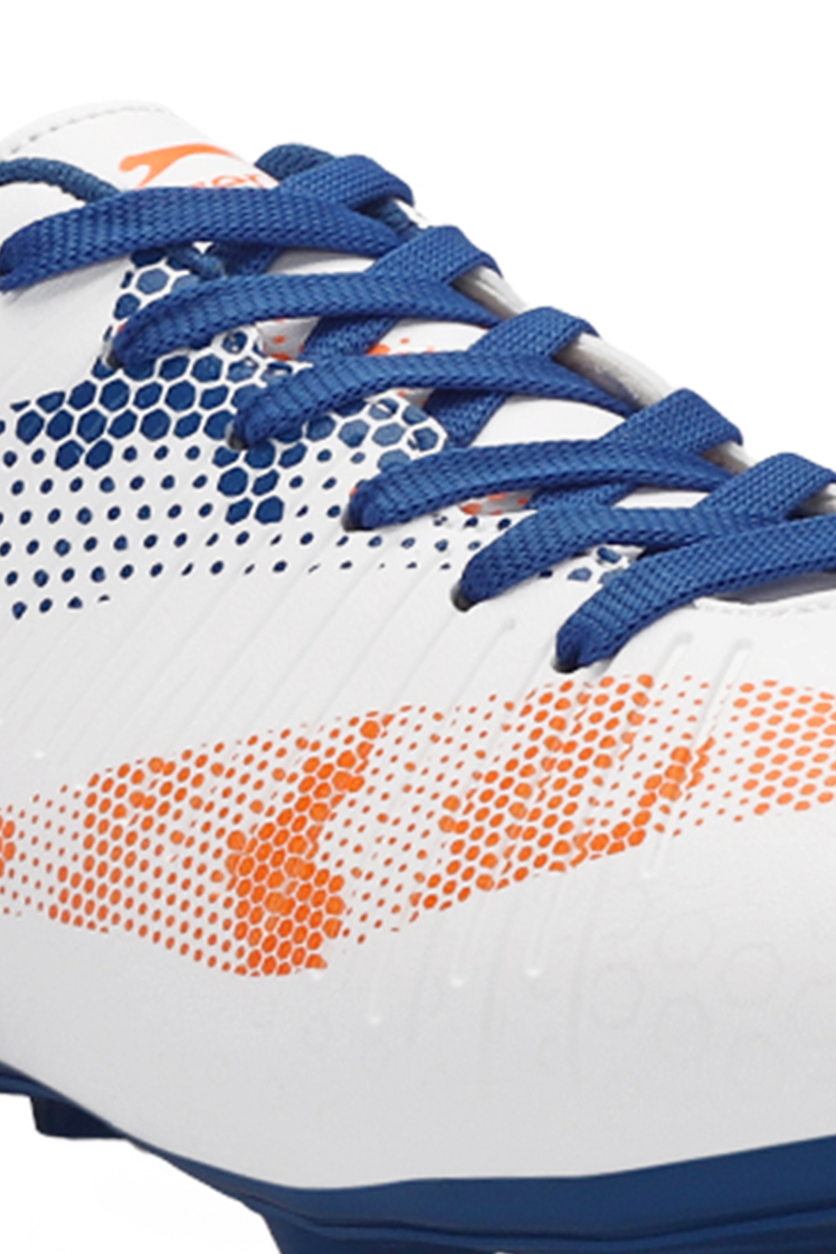 SLAZENGER CYPRUS Erkek Halı Saha Beyaz / Saks Mavi Futbol Ayakkabısı görsel 4