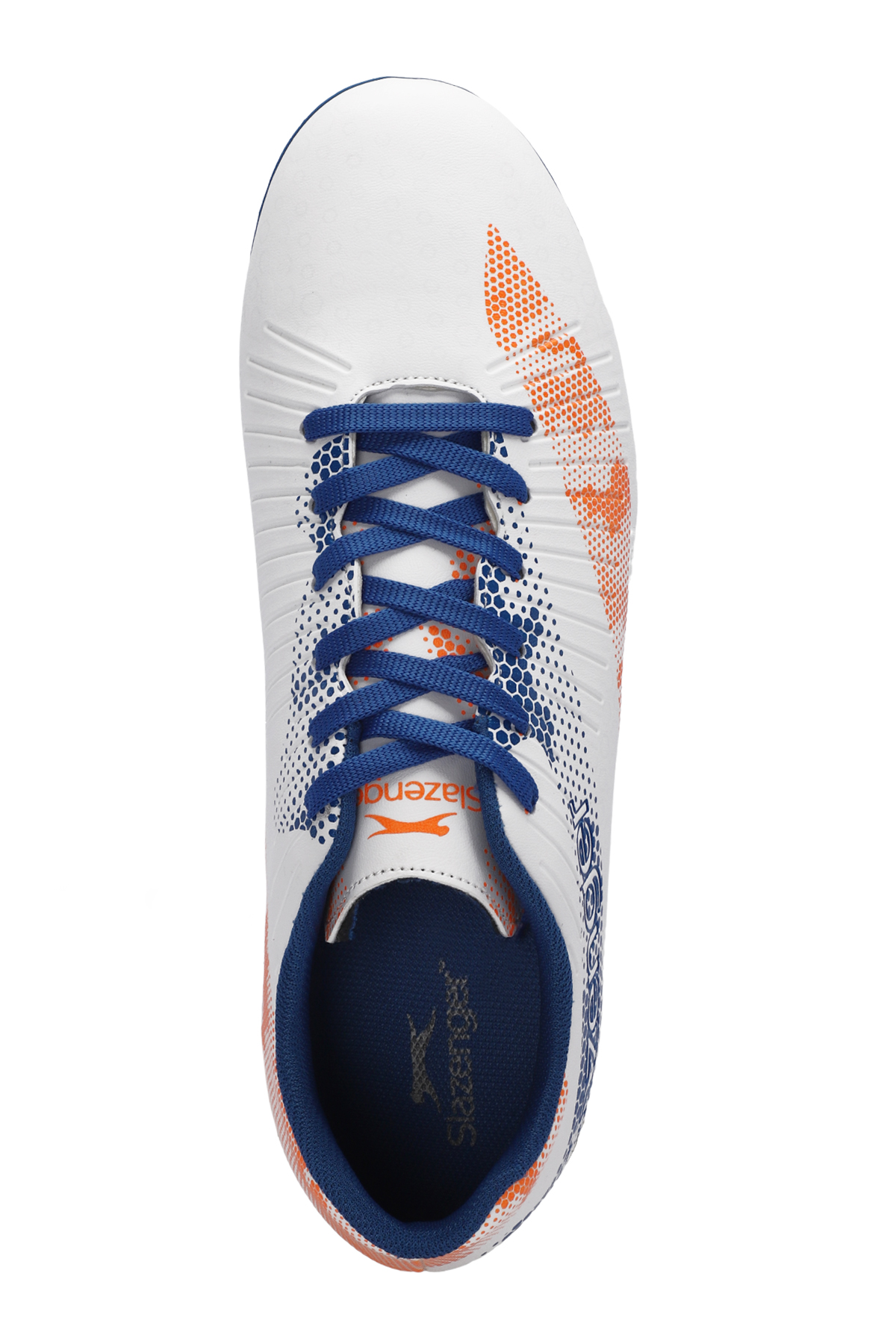 SLAZENGER CYPRUS Erkek Halı Saha Beyaz / Saks Mavi Futbol Ayakkabısı görsel 5