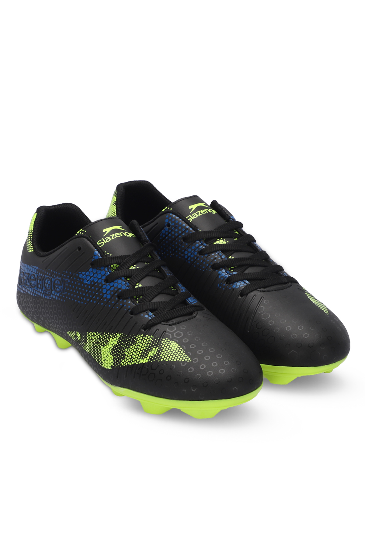 SLAZENGER CYPRUS Erkek Halı Saha Siyah / Yeşil Futbol Ayakkabısı görsel 2