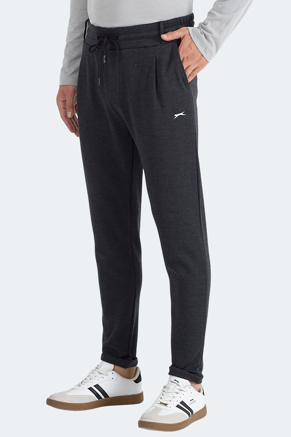 SLAZENGER FLORA Erkek Antrasit Eşofman Altı