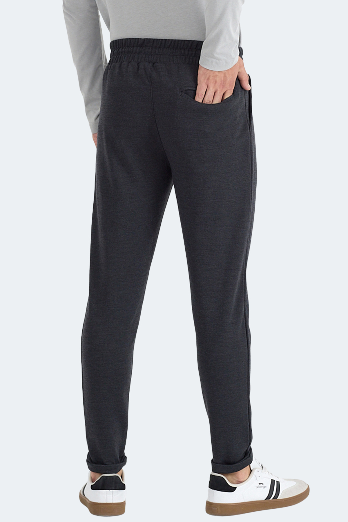 SLAZENGER FLORA Erkek Antrasit Eşofman Altı görsel 7