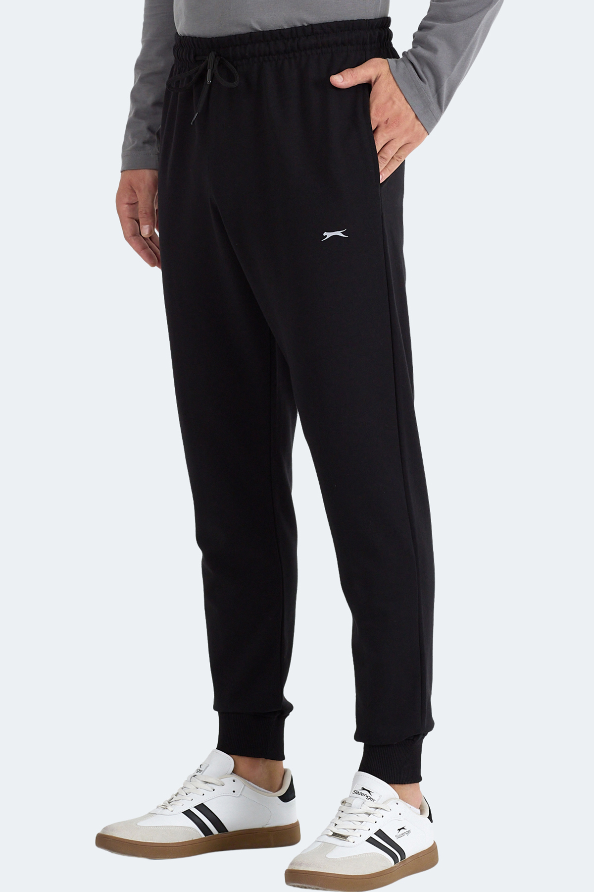 SLAZENGER MAMUN Erkek Siyah Jogger Eşofman Altı