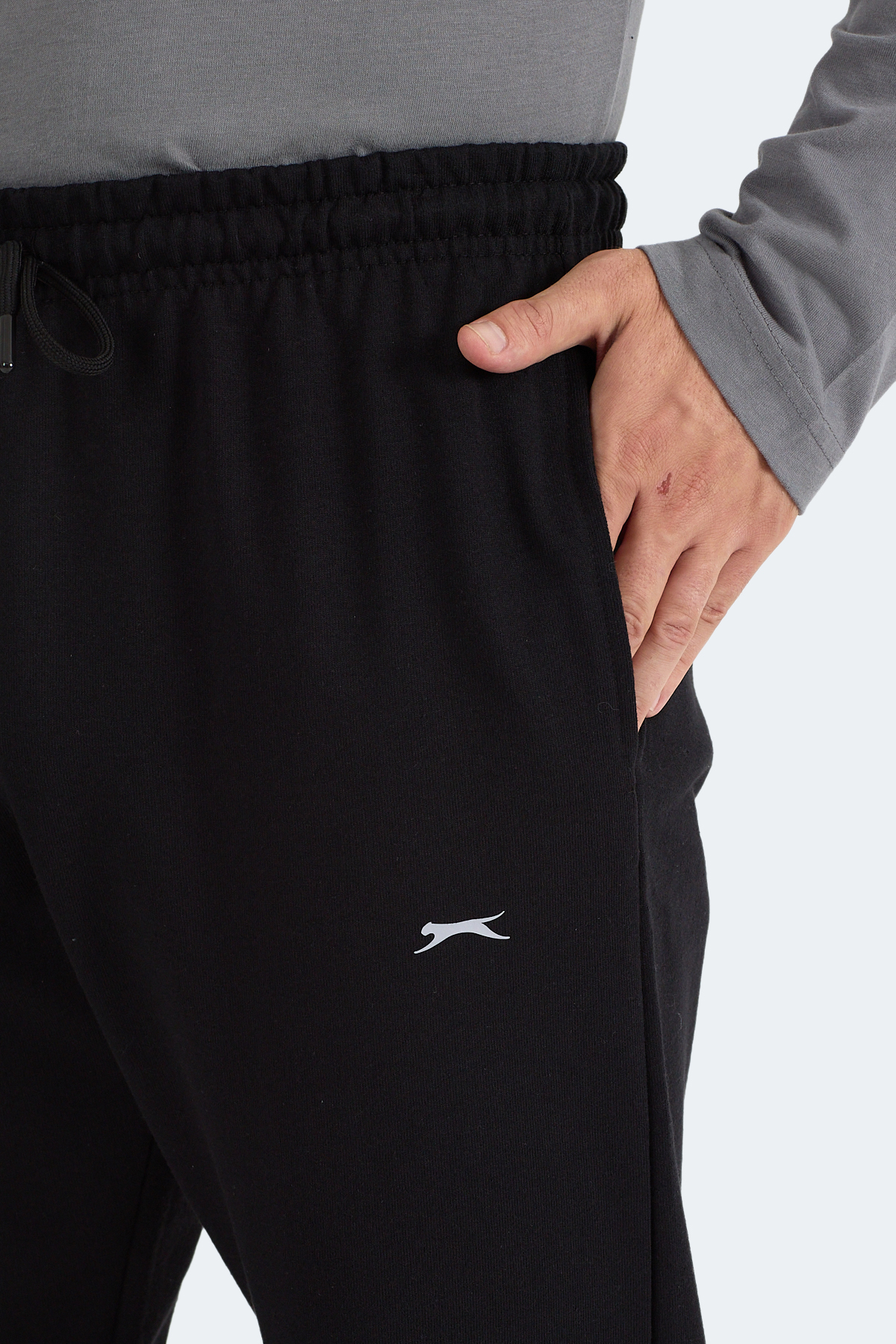 SLAZENGER MAMUN Erkek Siyah Jogger Eşofman Altı görsel 5