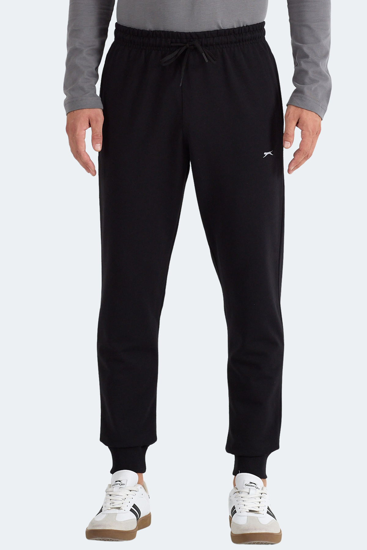 SLAZENGER MAMUN Erkek Siyah Jogger Eşofman Altı görsel 7