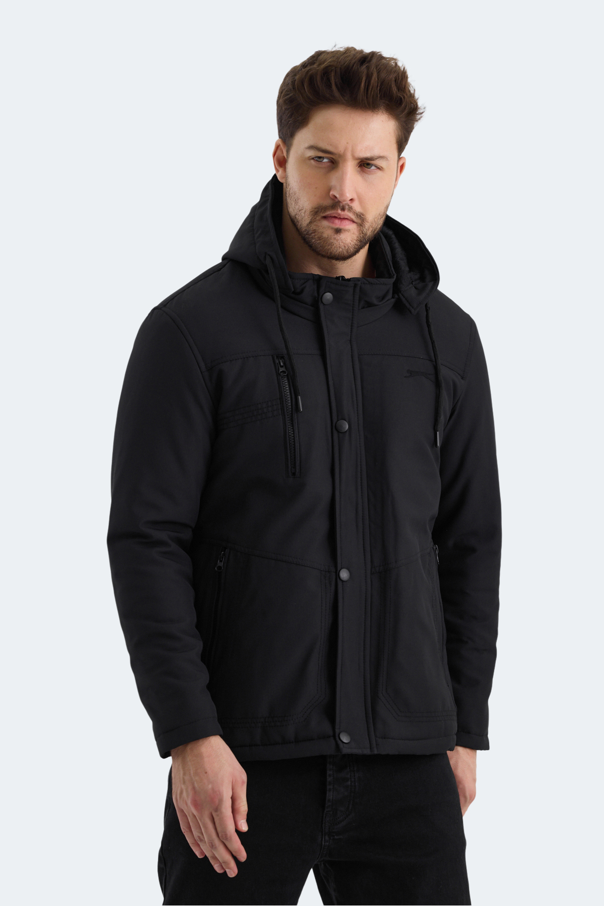 SLAZENGER HEAVEN Erkek Mont Kaban Siyah görsel 3