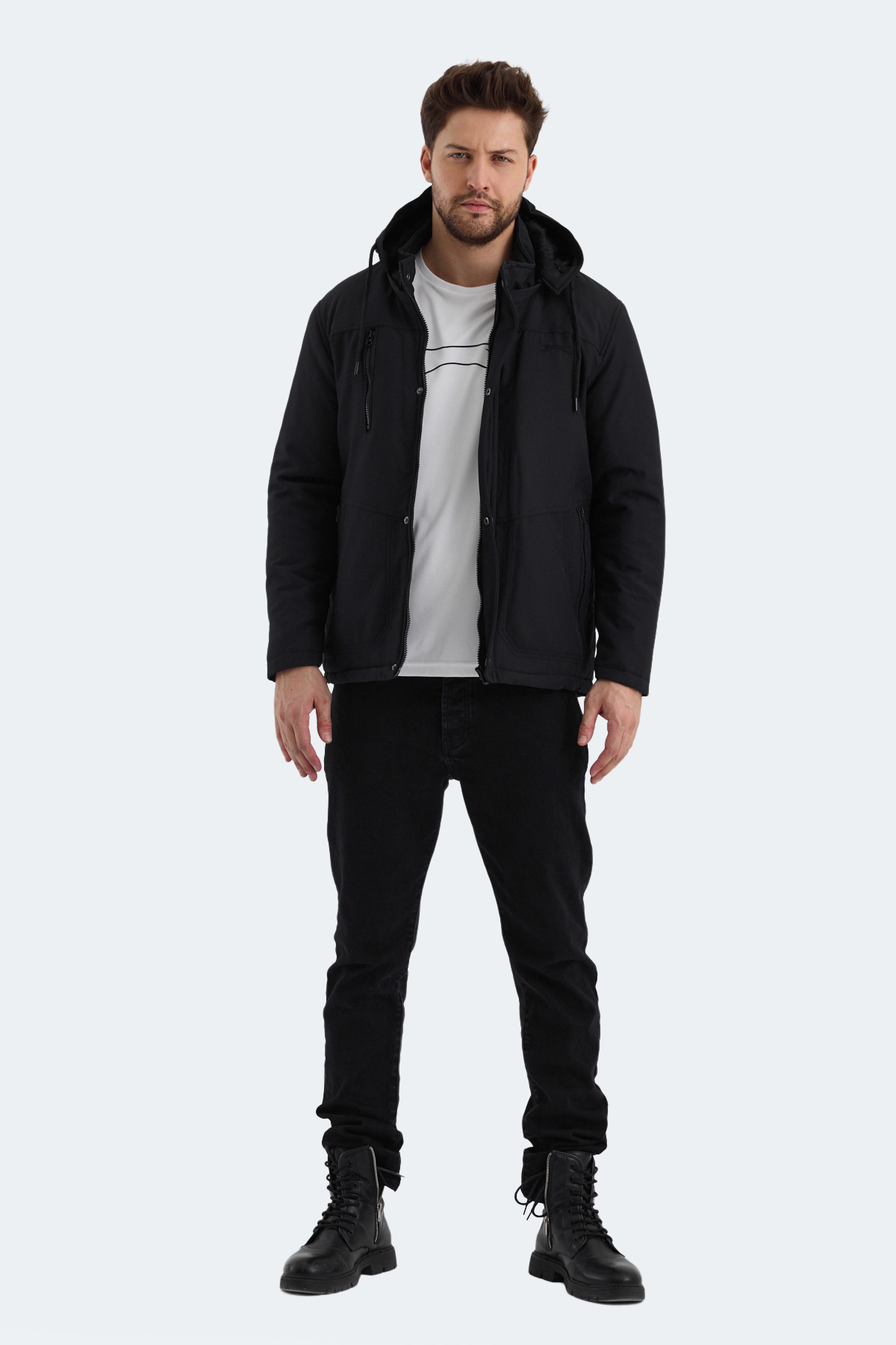 SLAZENGER HEAVEN Erkek Mont Kaban Siyah görsel 7