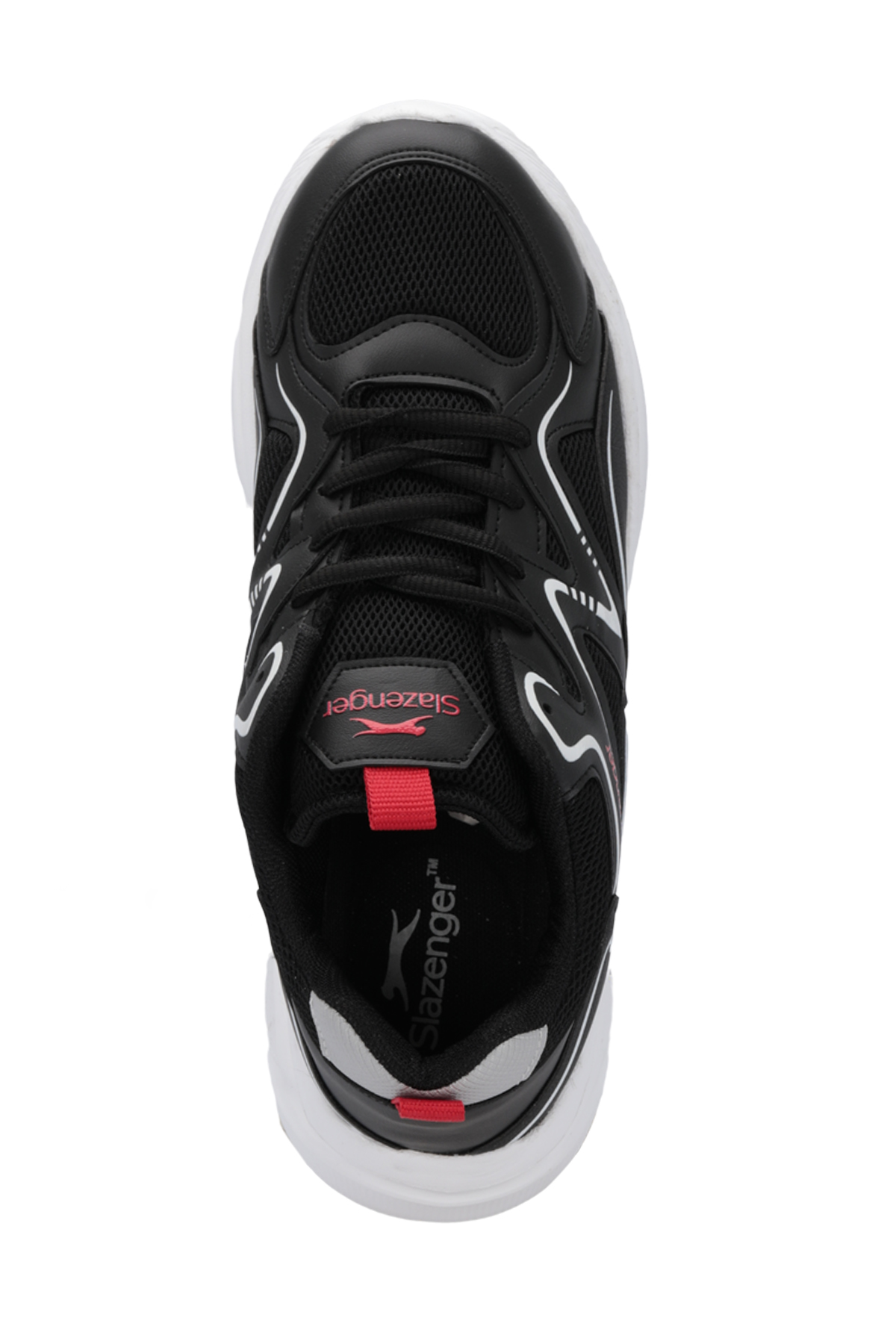 SLAZENGER MULTI I Erkek Siyah / Beyaz Koşu & Yürüyüş Spor Ayakkabısı görsel 5