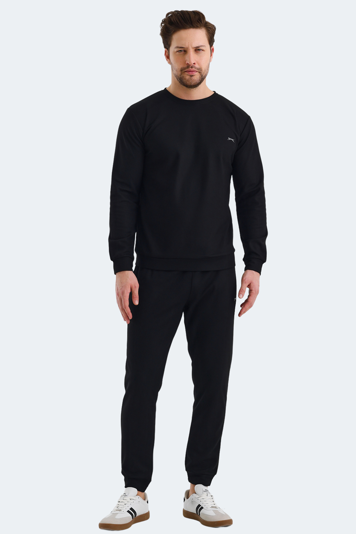 SLAZENGER KINGDOM IN Erkek Siyah Eşofman Takımı