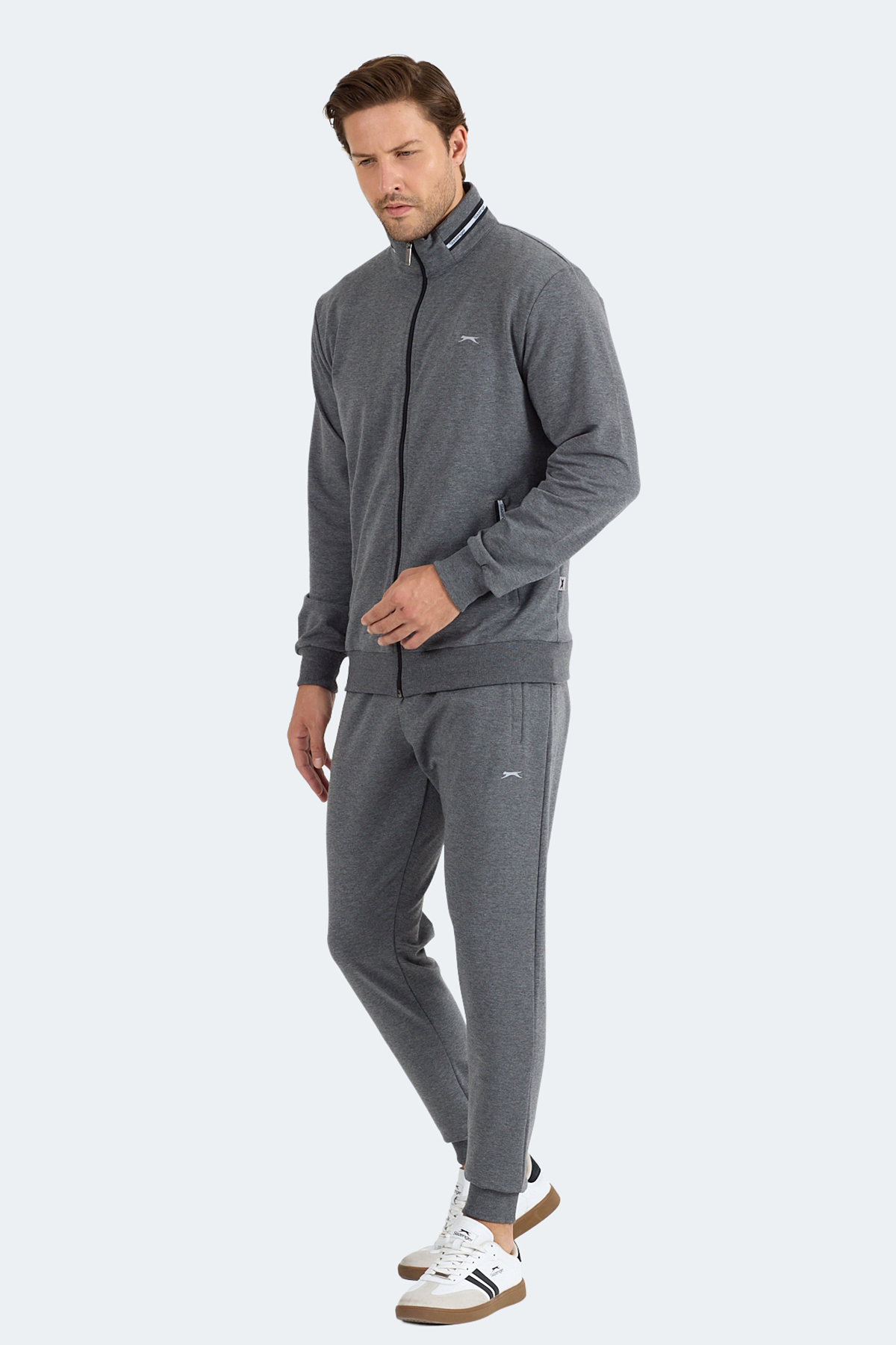 SLAZENGER FROZEN Erkek Antrasit Eşofman Takımı görsel 7
