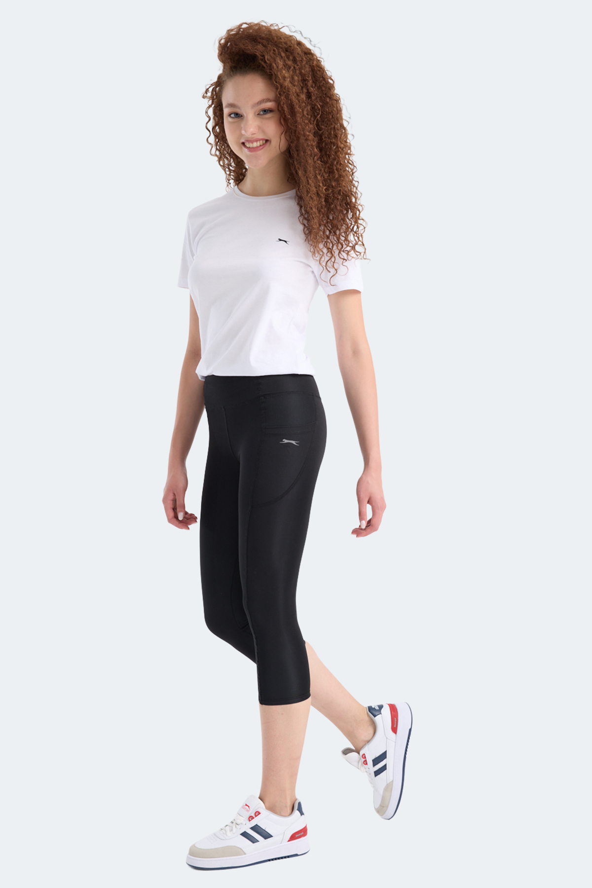 SLAZENGER VERITY Kadın Siyah Tayt