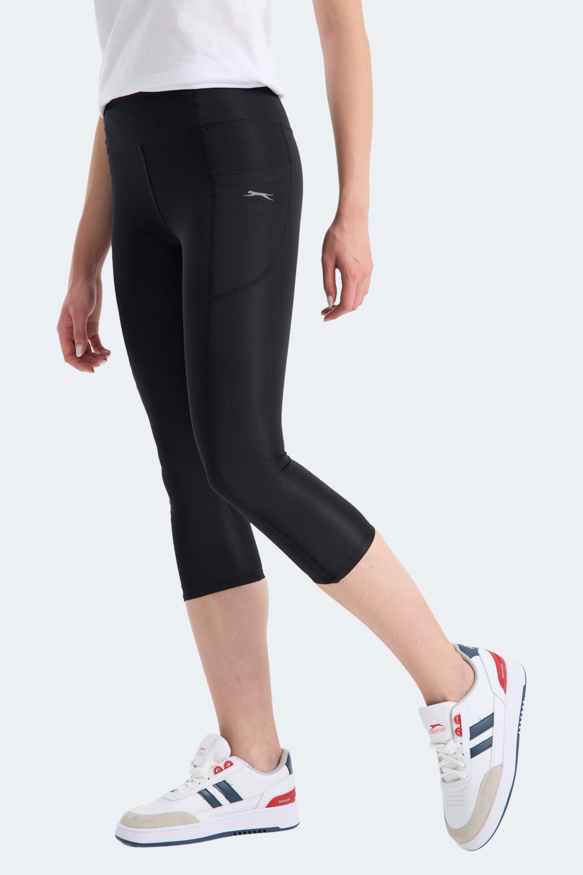 SLAZENGER VERITY Kadın Siyah Tayt görsel 2