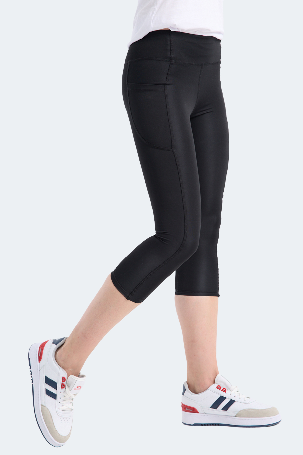 SLAZENGER VERITY Kadın Siyah Tayt görsel 7