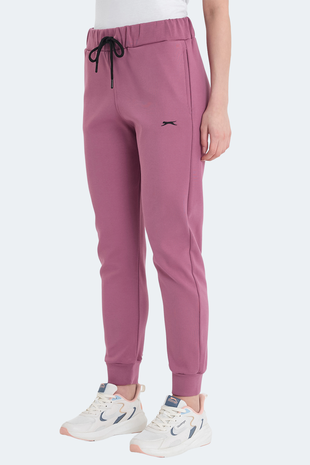 SLAZENGER VETERAN RBN Kadın Cepli Pembe Eşofman Altı