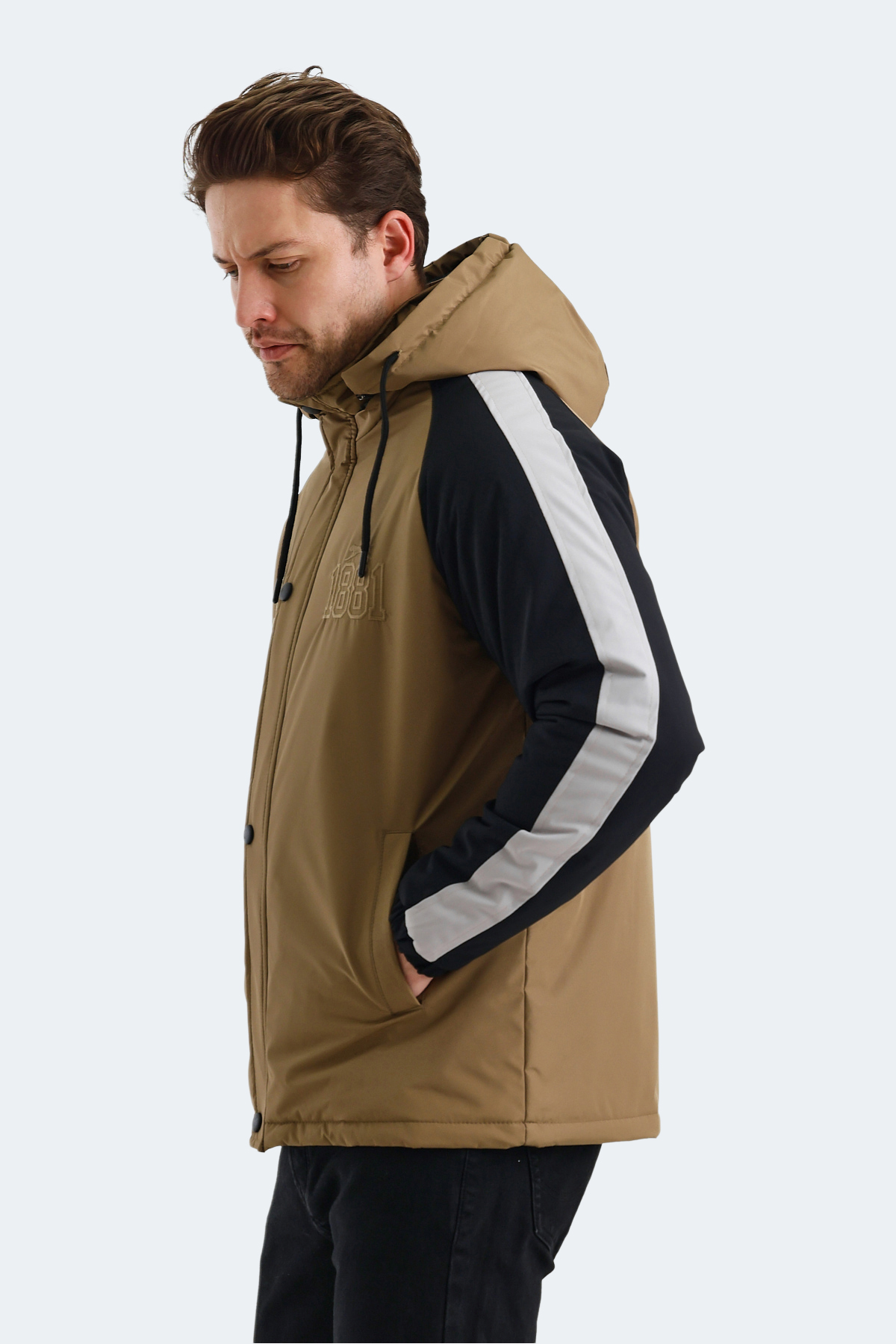 SLAZENGER HINOX Erkek Mont Kaban Bej görsel 3